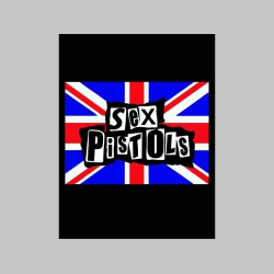 Sex Pistols, chrbtová nášivka veľkosť cca. A4 (po krajoch neobšívaná)
